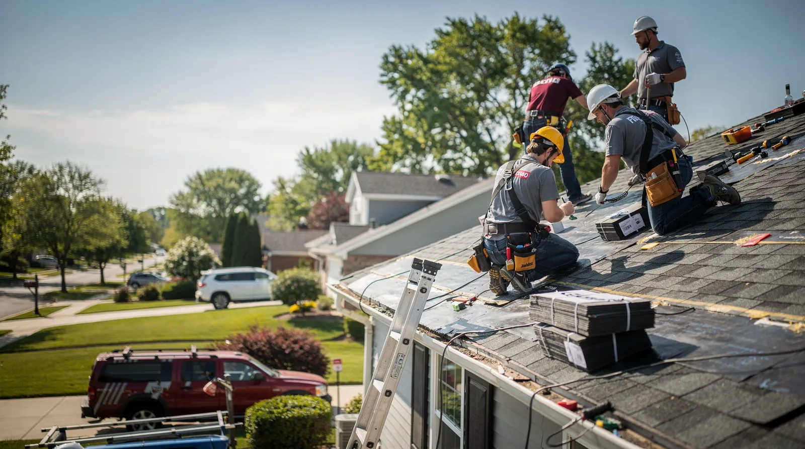 Roof Repair in Salem, IL around you